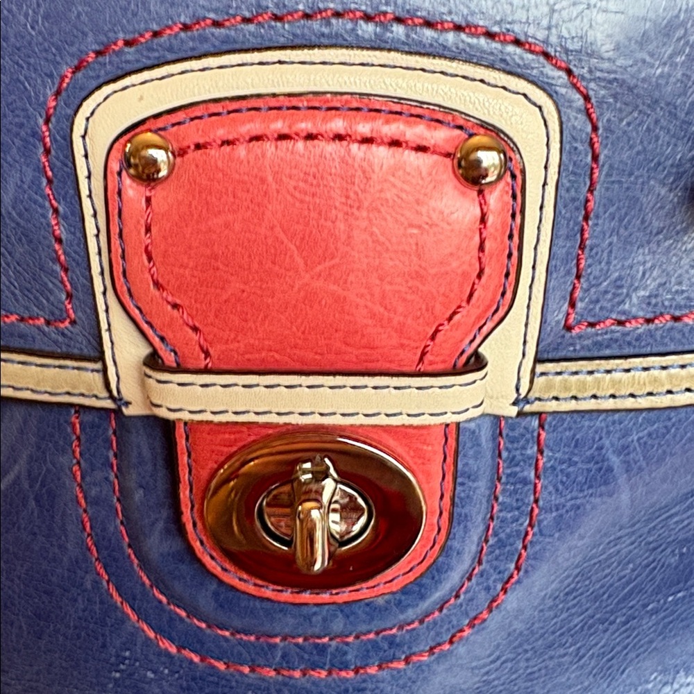 COACH Willis Legacy COLORBLOCK 70th Anniversary Bag H1269-19031 - Picture 9 of 12